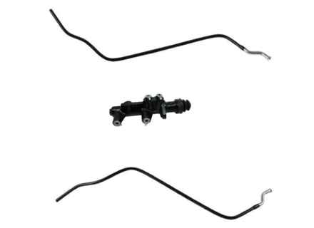 FTE brake master cylinder and connecting line kit LHD. Porsche 911 / 912 / 914 - PCG35506100, 90135506100, PCG35506300, 90135506300, 91435506300, PCG35506310, 90135501200