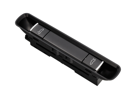Panneau de commande d'ouverture du capot et du capot arrière. Porsche 981 / 911 - 99161310501A05, 99161310500A05, 99161310501, 99161310500