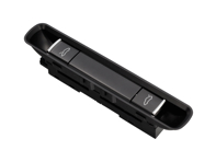 Schakelpaneel motorkap en achterklepopener. Porsche 981/911 - 99161310501A05, 99161310500A05, 99161310501, 99161310500