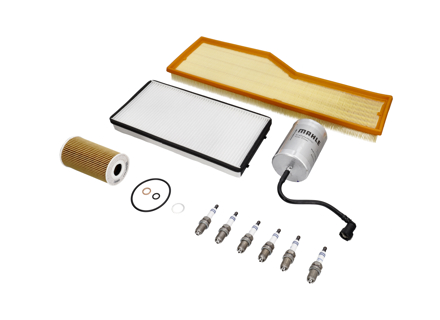 Engine Service Kit - Air/Fuel/Oil Filters, Spark Plugs & More - for Porsche 996 3.6L - 99610722552, 99610722553, 99610731351, 0PB115499A, 99611025301, 90012310630, 99611013152, 99657221901, 99657221902, 99757121901, 99757121902, 99657121903, 99757121900, 99917020791, 00004400204