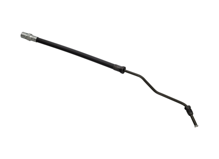 Clutch fluid hose - Clutch master cylinder to fluid pipe, LHD. Porsche 924S / 944 Turbo - 95142318901