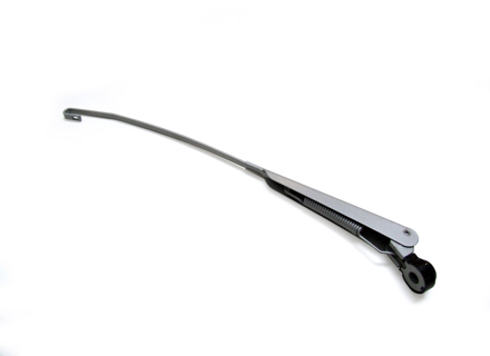 Braccio tergicristallo anteriore, argento. Porsche 911 1965-67 - 90162893000, 911808-03-SI, 90162892900