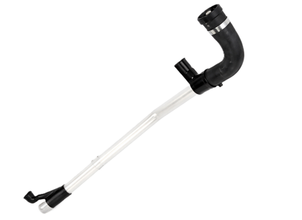 Radiator Coolant Hose, Lower. Porsche 958 Cayenne 3.6L 2010-17 - 95810640211, 95810640210