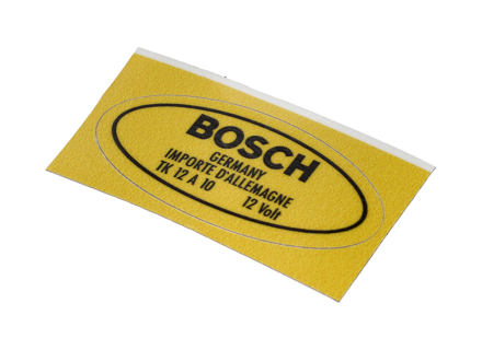 适用于保时捷 912 / 356 的 12V 点火线圈发动机贴纸 - 64470100801 - 356234-15