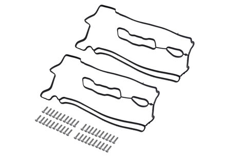 Engine cam cover gasket and bolt kit. Porsche  997.2 / 991.1 / 981 Boxster / 981 Cayman - 9A110573103, 9A110573102, 9A110573203, 9A110573202, 9A110731300