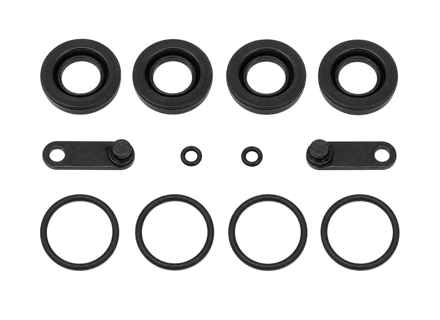 Rear Brake Caliper Piston Dust Cap and Seal Kit. Porsche 993 C4S / turbo / GT2 - 95135291910 - 228013