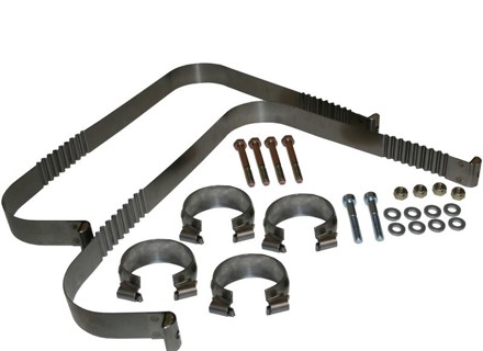 Kit de montaje para escape trasero. Porsche 993 - 93.300KIT, 1621700410