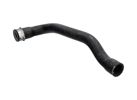 Waterkoelvloeistof radiator slang linksboven, toevoer. Porsche 982 / 991.2 / GT4 - 9P1121611
