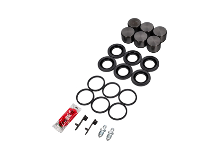 Front Brake Caliper Piston and Seal Kit 36mm for 6 Piston Brake Calipers. Porsche Cayenne / Panamera / Macan / Taycan - 95535191520, 9A769847100 - 236968