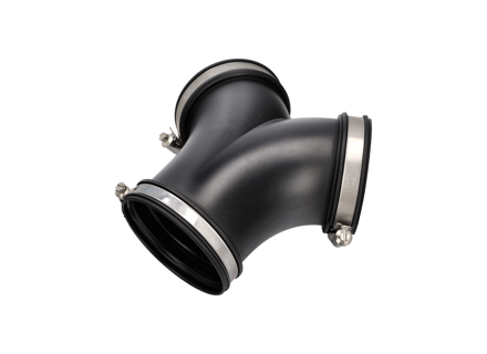 Air intake distributor tube. Porsche 970 Panamera V8 - 97011014003, 97011014002