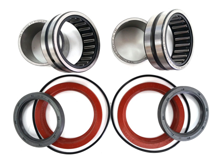 Wheel Bearing KIT REAR (10 PARTS) Porsche 911 1965-68 - 99970109150, 90011301150, 99911308540, 90005203000, 90133102600, 9001130115A
