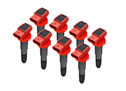 Ignition coil kit. (Set of 8)  Porsche 970 Panamera / 957 Cayenne / 958 Cayenne 4.8L - 94860210414, 94860210404, 9486210410, 94860210411, 94860210412, 94860210413