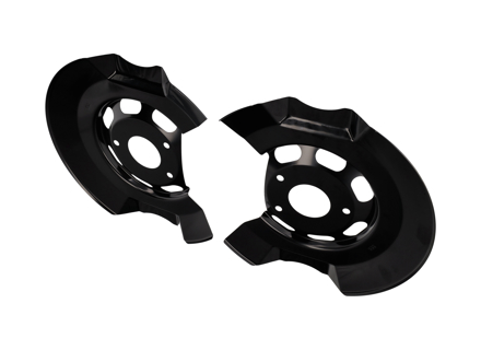 Piastre copridisco freno Set di 2 ANTERIORI. Porsche 911 / 930 / 914 - 90135180117, 91435180100 - 1664200200