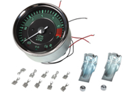 Drehzahlmesser, 8000 U/min, 356-Stil. Porsche 356 12V - AC356030, 8199600500