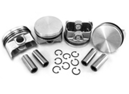 Set di pistoni, Flat top 96x66mm. Porsche 914 - VW9600T4S66P