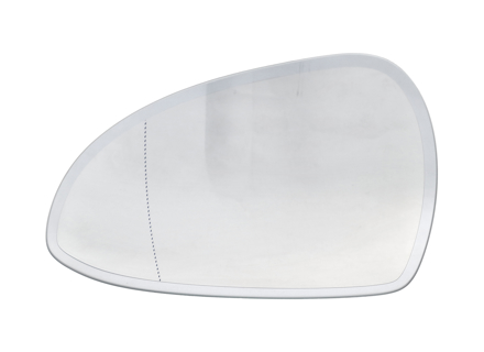 Door mirror glass (Aspherical), Dimmable, LEFT for LHD. Porsche 991.1 / 991.2 / 981 Boxster / 981C Cayman - 99173103505 - ZJ-7150-L