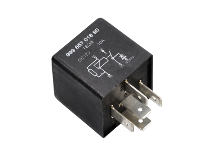 Air conditioner relay. Porsche 968 / 964 / 993 / 996 / 997.1 / Boxster / Cayman - 96461521500, 99965701890
