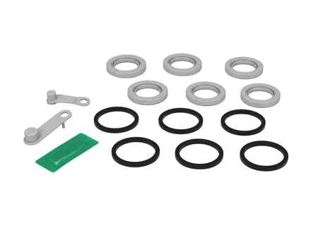 Kit de joints d'étrier de frein avant haute performance 34 mm, 36 mm et 38 mm. Porsche 955 Cayenne 3.2 l / 957 Cayenne 3.6 l - 95535191501, 95535191502 - 663403