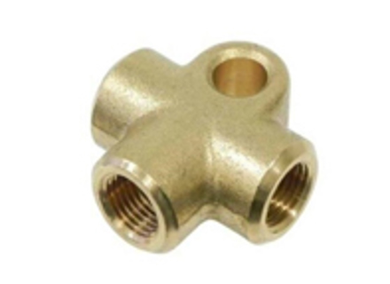 Raccordo a T per la distribuzione della linea dei freni. Porsche 356/911/924S/928/944/964/968 - 91435566700, 91435566701, 00766553419 - 1661550500