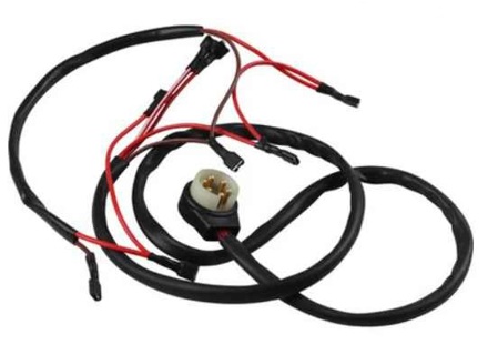 Window motor wiring loom with connector left door. Porsche 911 (1969-1989) - 91161210401 - 1696750370