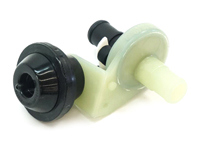 Termostato del enfriador de aceite de la transmisión. Porsche 986 Boxster / 987 Boxster / 987 Caimán / 996 / 997 - 92857457304, 92857457303
