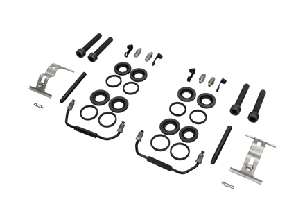 Remklauw Revisie Kit ACHTER Porsche 996 Turbo / 996 C4S - 93035191900, 99906705009, 99635195901, 95135291700, 95135291701, 99635196200, 99635196100, 105595552, 105595553