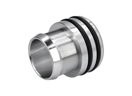 Lower water tube adapter. Porsche 955 Cayenne  4.5L S / 4.5L Turbo 2003-06 - 94810623000 - URO-010073
