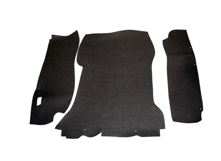 Ensemble de tapis de coffre à bagages. Porsche 911/912 68-73 - 91155104500 - 9019003, 1689500210