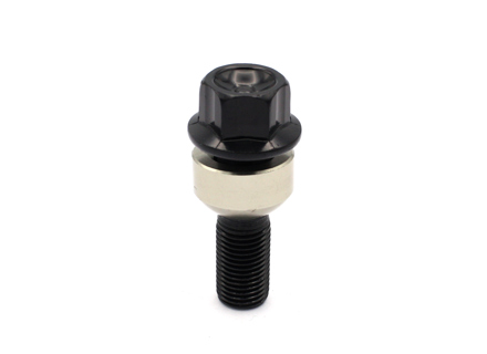 Tornillo de rueda en negro. Porsche 996 / 986 / 987 / 997 / Caimán / Cayena - 99636120302, 99636120300, 99636120301, 99736120301, WHT004676A, WHT006978, 97036120300