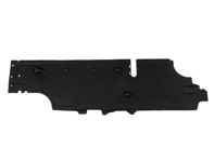 Underbody trim, centre right. Porsche 971.1 Panamera 2017-21 (SWB) - 971825522F, 971825522Q - 971 825 521 F