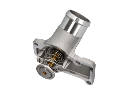 Water Thermostat with Insert - 160F / 71°C Low Temperature. Porsche 986 Boxster / 996 / 987 Boxster / 997 - 99610612153, 99610612155, 99610601359, 99610601361, 99610601360