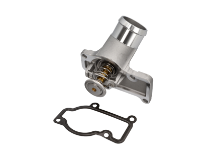 带插件的水恒温器 - 低温 160°F / 71°C。适用于保时捷 986 Boxster / 996 / 987 Boxster / 997 - 99610612153, 99610612155, 99610601359, 99610601361, 99610601360