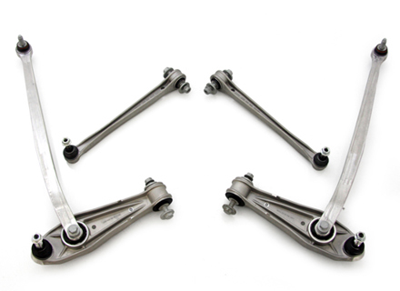 Draagarm 'Coffin Arm' en Wishbone Kit ACHTER Porsche 987 Boxster / 987C Cayman - 99634105316, 99634105317, 99733104505, 99631124508, 99633124510, 99633104505, 99633104507, 98733114302, 98733104304 - JTC1170
