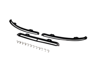 Kit de ventilación del calentador del tablero. Porsche 911 1965 - 1968 - 90155240120, 90155240121, 90155240420, 90155240421, 90155240320, 90155240321, 99959133301