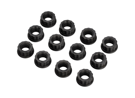 Connection rod nuts SET OF 12. Porsche 911 1984>> / 964 / 993 / 996 Turbo / 997 Turbo - 99310317403, 99310317402, 93010317400, 99310317400