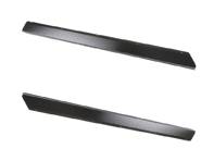 Kit de protection de seuil de porte en aluminium noir. Porsche 911 (1965-1973) - 90155111550, 90155111650, 90155111551, 90155111651 - 1689815570, 1689815580