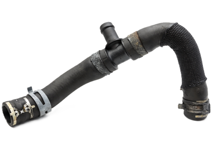 Durite inférieure du vase d'expansion du liquide de refroidissement. Porsche 971.1 / 971.2 Panamera 2.9L 2017-2024 - 9A712210911, 9A712210910
