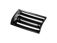 Horn grille, Black. Porsche 911 1973 - 91155943103, 91155943203 - PS5221, PS5222, 1684500376, 1684500386, 9357, 9358