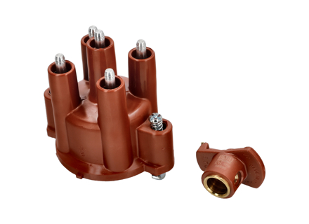 Kit tappo distributore e braccio rotore. Porsche 924S / 944 - 94460225100, 94460290100, 94460290101