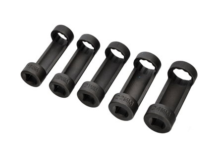 5 Piece Suspension Strut Nut Socket Set. - P7031