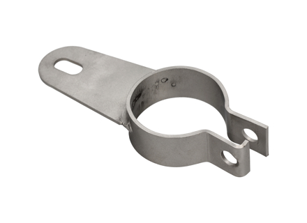 Exhaust clamp with bracket stainless steel 43mm. Porsche 356B / 356C - 61611102500 - PRS121