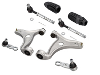 Suspension wishbone arms, ball joints & tie rods kit front. Porsche 964 C2 / C4 1989-94 (NEW) Part No. 96434101807 / 96434101707 - 96434101706, 96434101707, 96434101806, 96434101807, 96434104903, 96434104907, 96434104913