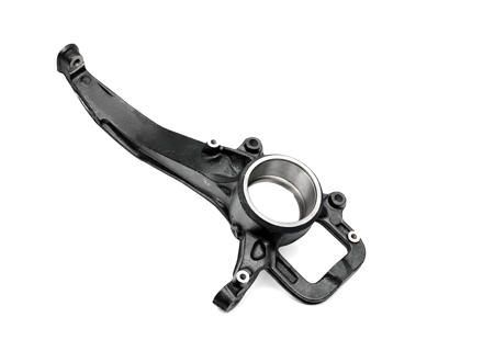Steering knuckle, Front. Porsche 955 / 957 Cayenne - 95534115510, 95534115610 - 01469-1, 01469-2