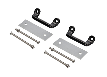 Barra di fissaggio per kit rivestimento, metallo, nero. Porsche 911/356/924/944/928 - 90155580120, 477885761, 477885761A - A167588774, 1689550200