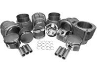 Kolben- und Zylinderkit 84mm, Low comp. Porsche 911 2.2/2.4L - 00891184E, 008 911 84E