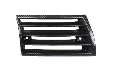 Horn grille, plastic carbon fibre look. Porsche 911 1969-1973 - 91155943103, 91155943203, 90155943127, 90155943227 - 1684500570, 1684500580