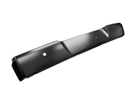 Rear bumper, Black. Porsche 914 - 91450502010, 91450502010GRV - 00-3110-0