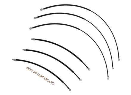 Kit de línea de inyección de combustible. Porsche 911 1974-80 - 91111009311, 91111009313, 91111009312, 91111009314