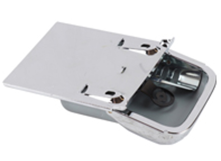 Cendrier avec plaque de montage. Porsche 356A / 356B / 356C - 64455206101 - JMPH-VS034, 1689806700
