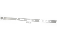 Juego de tapas de salpicadero de aluminio. Porsche 911 1966-68 RHD Coches - 90255247620, 90255247621, 90255247421, 90255247220, 90555245921, 90255247220